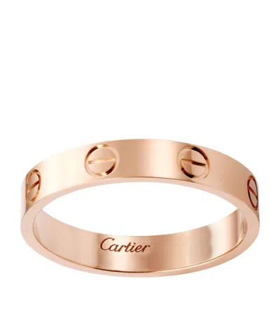 Cartier Rose Gold Love Wedding Band