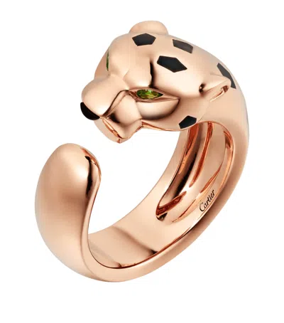 Cartier Rose Gold Massai Panthère De  Ring