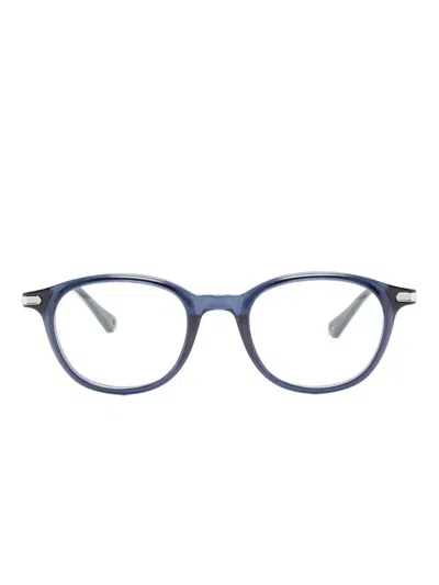 Cartier Round-frame Glasses In Blue