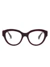 Cartier Round-frame Glasses In Brown