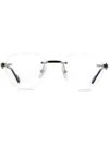 Cartier Round-frame Glasses In Grey