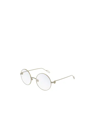 Cartier Round Frame Glasses In Transparent
