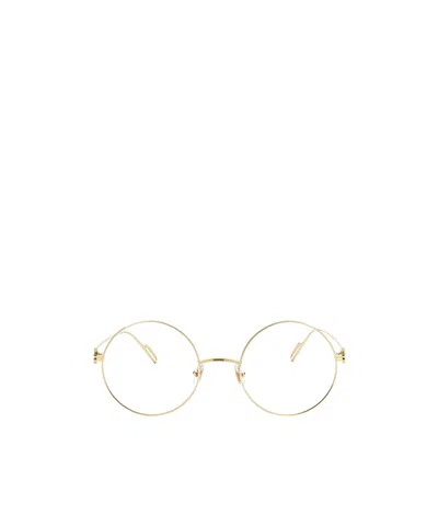 Cartier Round Frame Plain Mirror In White