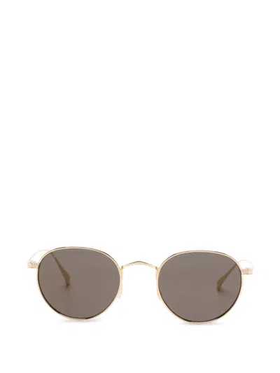 Cartier Round-frame Sunglasses In Green