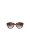 Cartier Round Frame Sunglasses In Gray