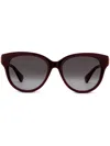 Cartier Round Frame Sunglasses In Rot