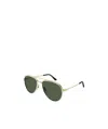 Cartier Men's Polarized Aviator Sunglasses In Green