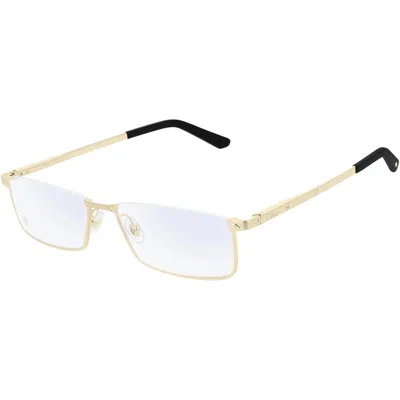 Cartier Santos De  Demo Rectangular Men's Eyeglasses Ct0169o 001 54
