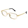 Cartier Santos De  Demo Rectangular Men's Eyeglasses Ct0481o 001 53