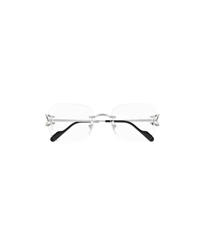 Cartier Santos De  Glasses In White