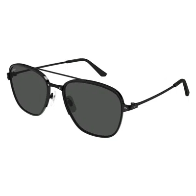 Cartier Santos De  Smoke Pilot Men's Sunglasses Ct0326s 005 57