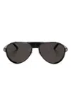 Cartier Santos De  Sunglasses In Black