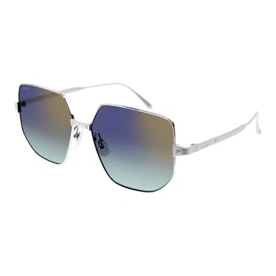 Cartier Santos De  Violet Horn Ladies Sunglasses Ct0327s 004 58