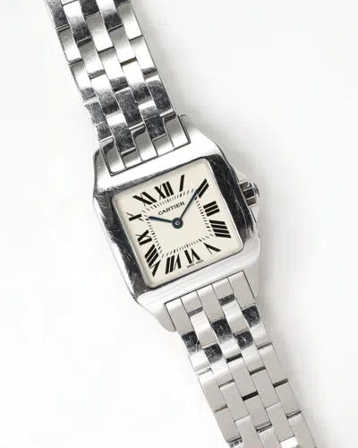 Cartier Santos Demoiselle 27mm Ref 2701 Watch In Silver