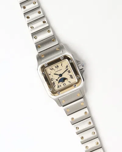 Cartier Santos Galbée Moon Phase 24mm Extremely Rare Watch