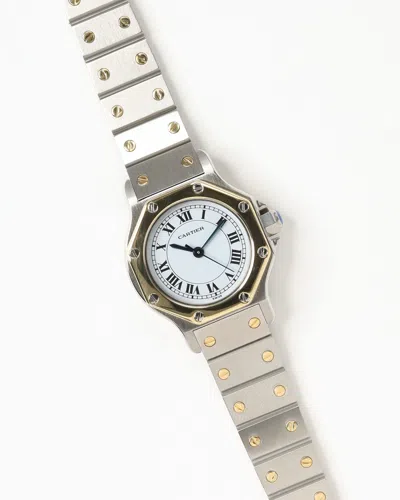 Cartier Santos Octagon 25mm Watch In Multi