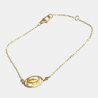 Pre-owned Cartier Sapphire Bracelet In Gold