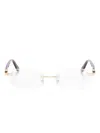 Cartier Signature C De  Glasses In 红色