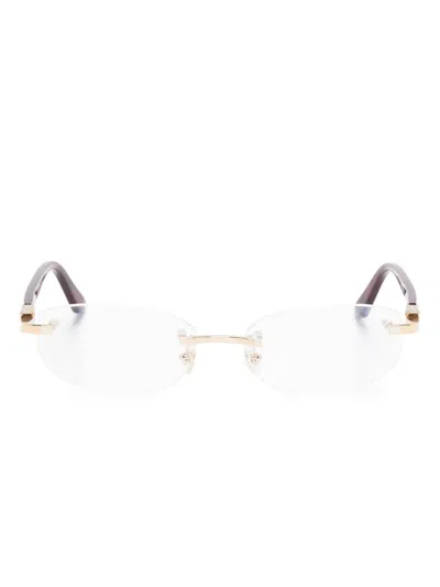 Cartier Signature C De  Glasses In 红色