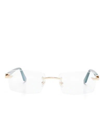 Cartier Signature C De  Glasses In 绿色