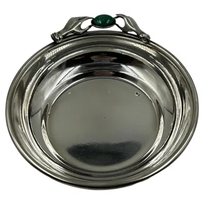 Pre-owned Cartier Silver-plated Art Deco Purse In Gray