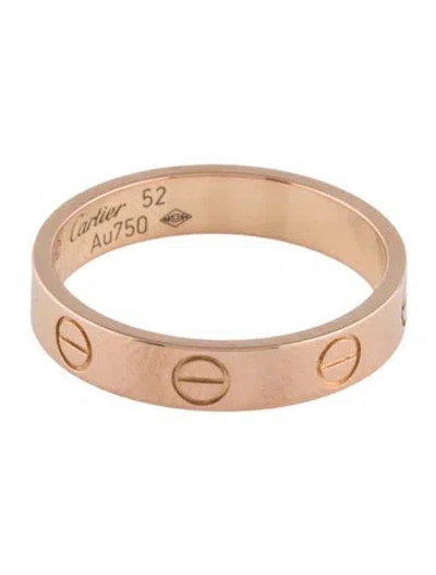 Pre-owned Cartier Small Love Ring In Multi