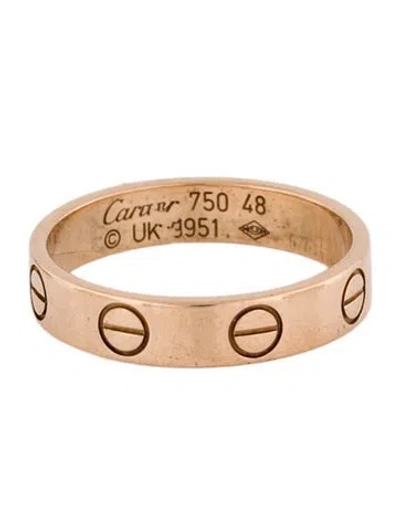 Pre-owned Cartier Small Love Ring In Multi