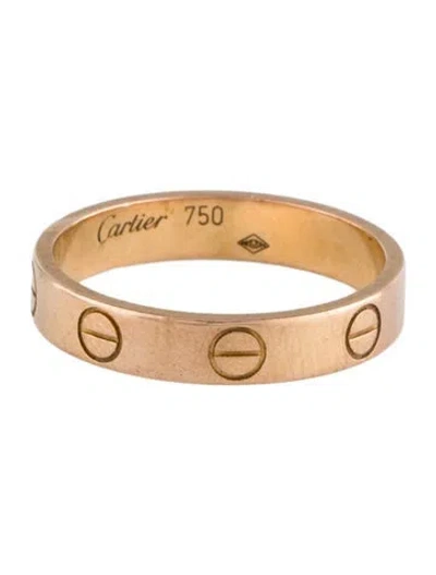 Pre-owned Cartier Small Love Ring In Multi