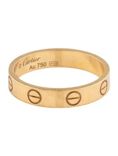 Pre-owned Cartier Small Love Ring In Multi