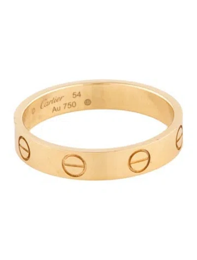 Pre-owned Cartier Small Love Ring In Multicolor