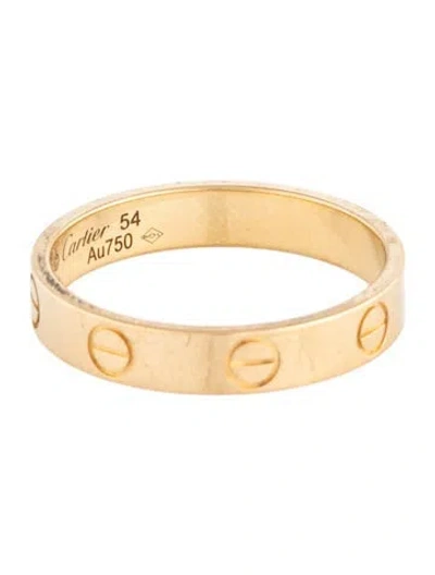 Pre-owned Cartier Small Love Ring In Multicolor