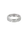 Cartier Small Model Love 18k 0.38 Ct. Tw. Diamond Ring (authentic Pre-loved) In Metallic