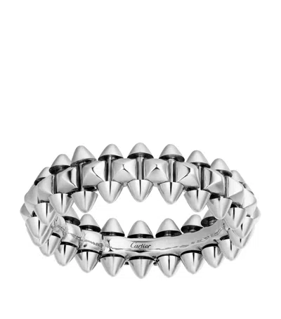 Cartier Small White Gold Clash De  Ring