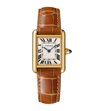 Cartier Small Yellow Gold Tank Louis  Watch