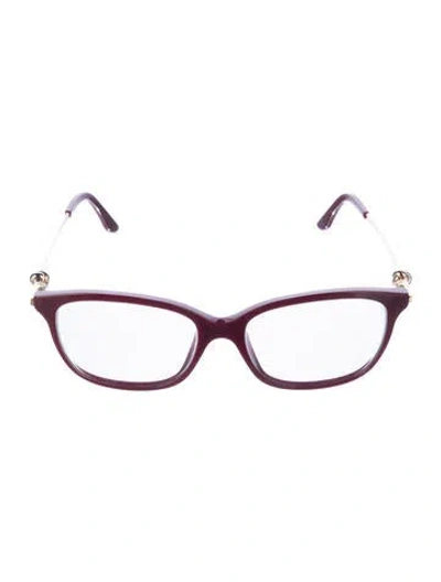 Pre-owned Cartier Square Eyeglasses In Multi