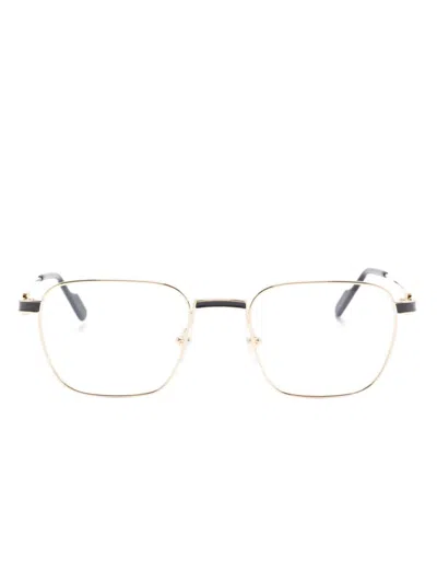 Cartier Square-frame Glasses In 金色