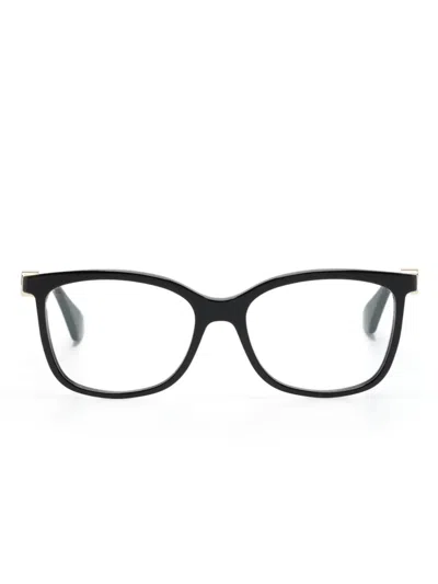 Cartier Square-frame Glasses In Black