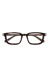 Cartier Geometric Frame Plain Mirror In Brown
