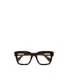 Cartier Square-frame Glasses In Brown