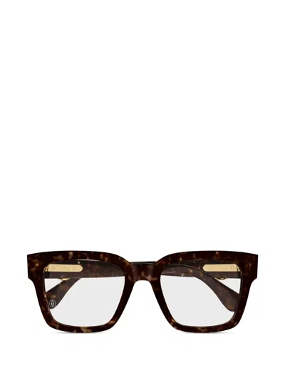 Cartier Square-frame Glasses In Multi