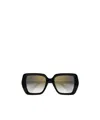 Cartier C De  Sunglasses In Black