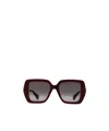 Cartier Square Frame Sunglasses In Black