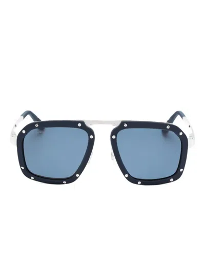 Cartier Square-frame Sunglasses In Black