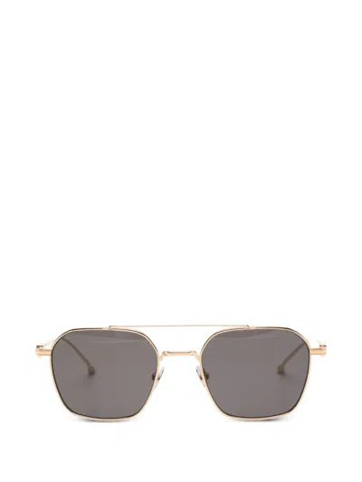 Cartier Square-frame Sunglasses In Gold