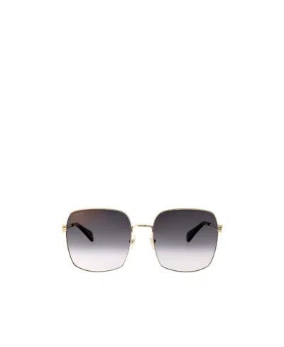 Cartier Square Frame Sunglasses In Multicolor