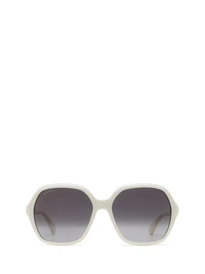 Cartier Square Frame Sunglasses In White