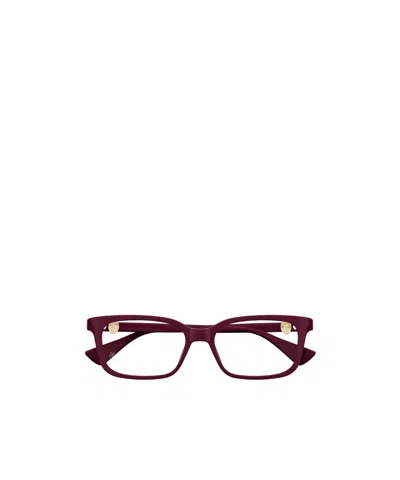 Cartier Square Mirror In Burgundy