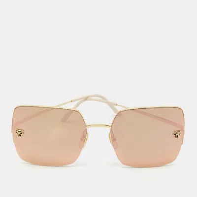 Pre-owned Cartier Square Sunglasses