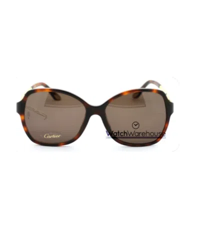 Cartier Square Sunglasses In Gray