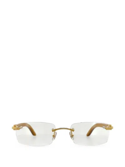 Cartier 스퀘어 프레임 안경 In Neutral